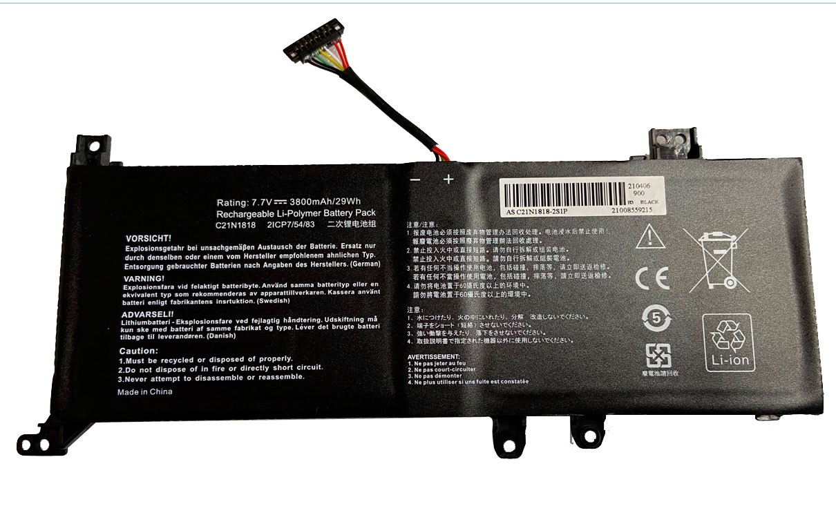 BATERIA ASUS VIVOBOOK A412F F412U X412U SERIES | 0B200-03280500 0B200-03280600 C21N1818