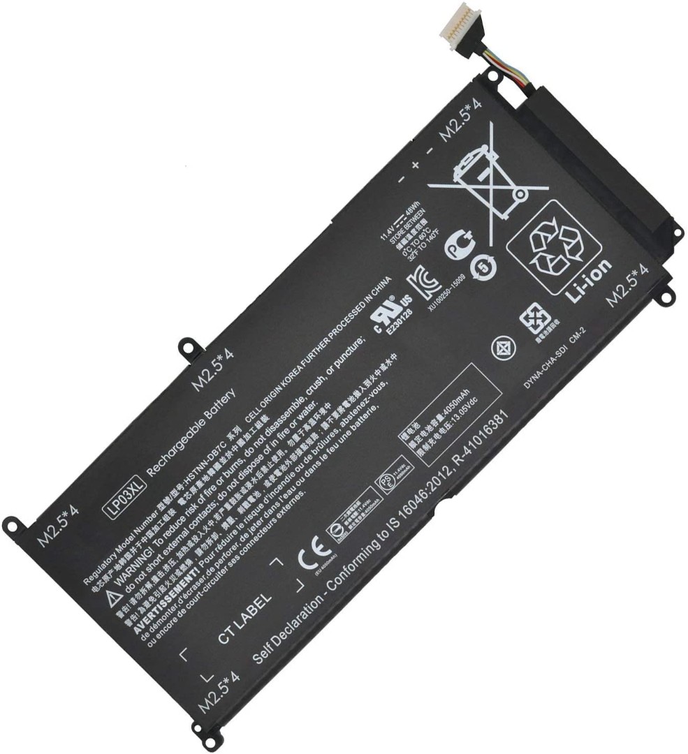 BATERIA HP ENVY M6-P ENVY 15-AE 15-AH 14-J SERIES | LP03XL HSTNN-DB6X 805094-005 804072-241 HSTNN-DB7C TPN-C121 TPN-C122 TPN-C124 LP03048XL