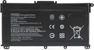 BATERIA HP COMPATIBLE PAVILION 14-BP 14-BF 14-BK 15-CC 15-CD 15-CK 17-AR SERIES | TF03XL