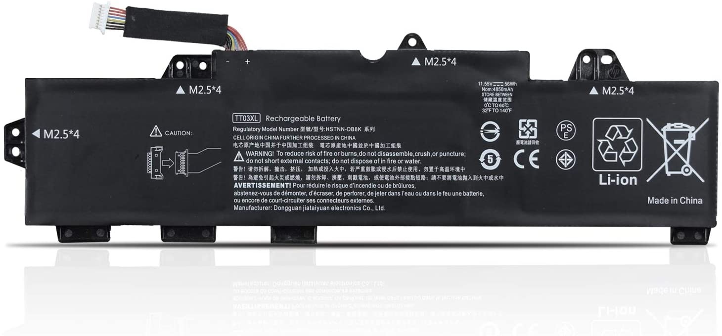 BATERIA HP ELITEBOOK 755 G5 850 G5 ZBOOK 15U G5 SERIES | HSTNN-DB8K HSTNN-LB8H TT03056XL TT03XL 11.1V · 4400mAh