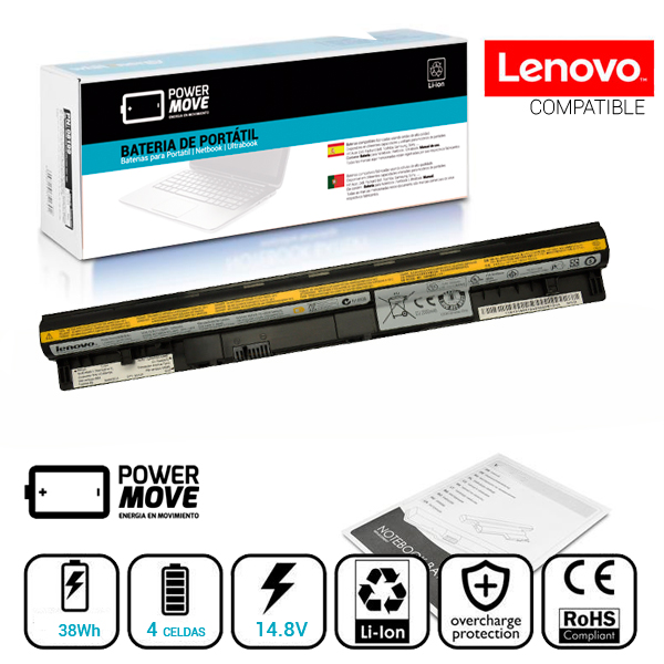 BATERIA LENOVO COMPATIBLE | L12S4L01 | L12S4Z01