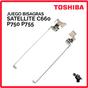 BISAGRAS TOSHIBA SATELLITE C660 P750 P755