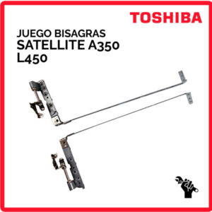 PAR DE BISGRAS TOSHIBA SATELLITE A355 A355D L450 L455 L455D SERIES