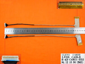 CABLE FLEX DE PANTALLA CLEVO C4800 | 6-43-C4801-052 22 11 21 40