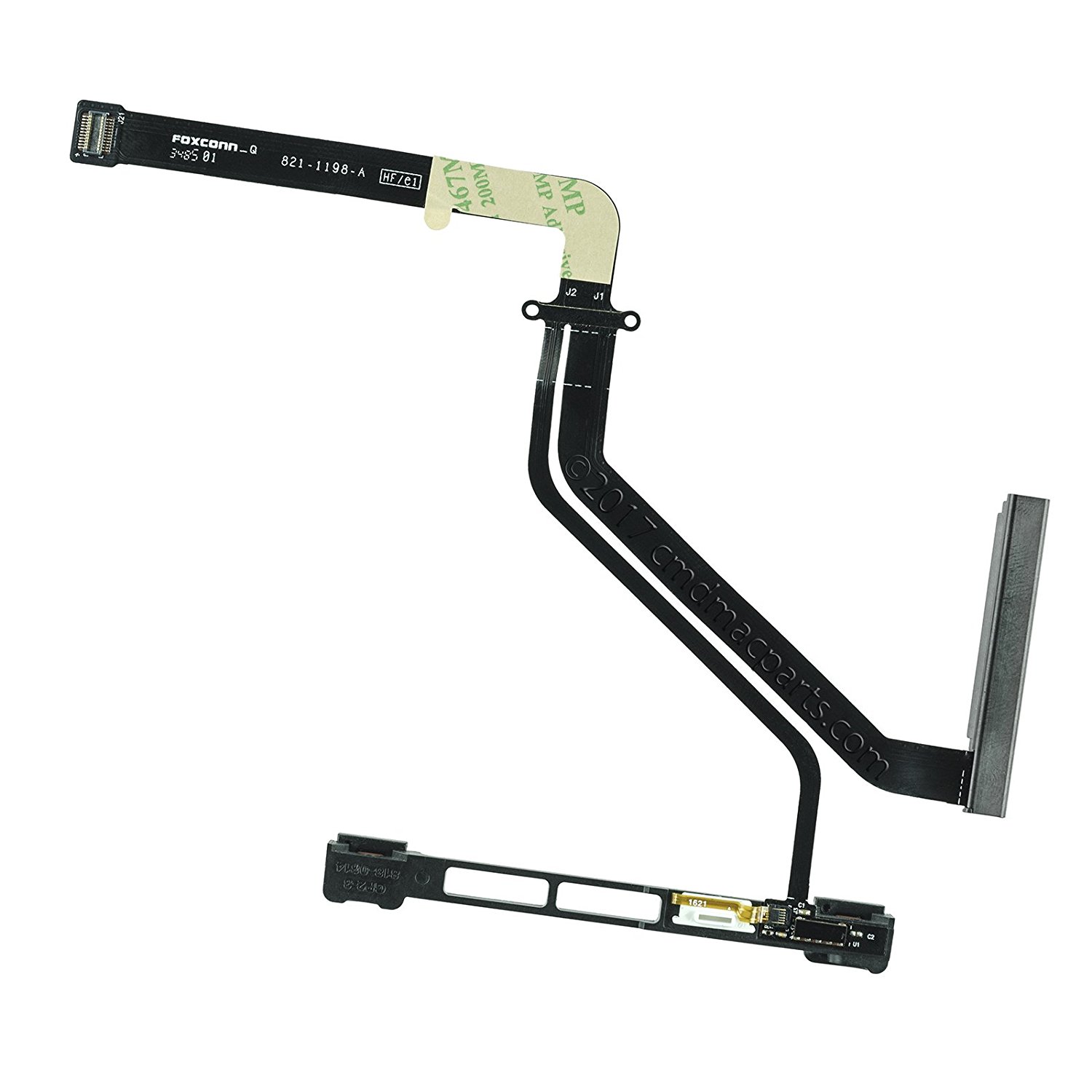 CABLE DE DISCO DURO APPLE MACBOOK PRO 15" A1286 | 821-1198-A | CON BRACKET