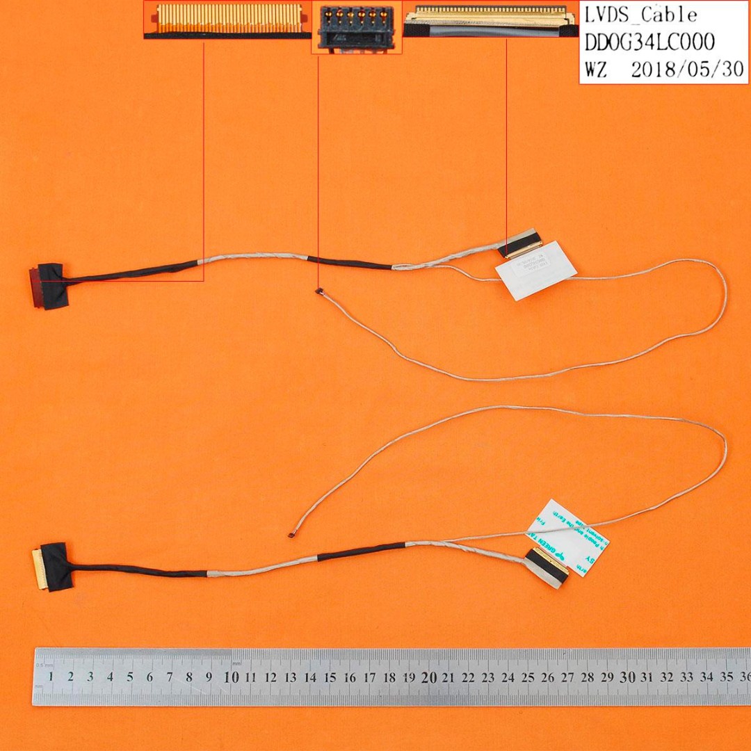 CABLE FLEX DE PANTALLA HP PAVILION 15-AU000 SERIES | DD0G34LC102 DD0G34LC000