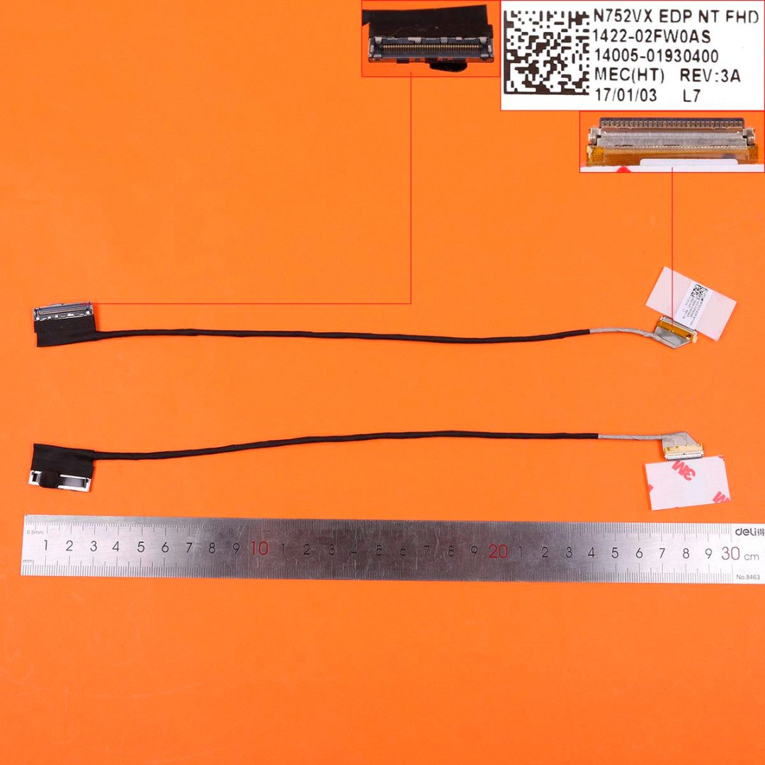CABLE DE PANTALLA ASUS N752VX N752 N752V N752VW SERIES | 1422-02FW0AS 14005-01930400