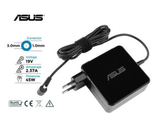 CARGADOR ASUS ORIGINAL | 19V / 2.37A | 3.0 x 1.0mm | 45W
