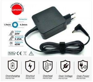 CARGADOR LENOVO ORIGINAL | 20 / 2.25A | 4.0x1.7mm | 45W
