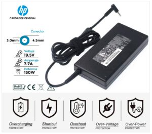 CARGADOR HP 150W ORIGINAL | 19.5V / 7.7A | 4.5 x 3.0mm
