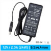 CARGADOR LCD 12V / 2.0A | 6.5mm x 4.4mm | 24W