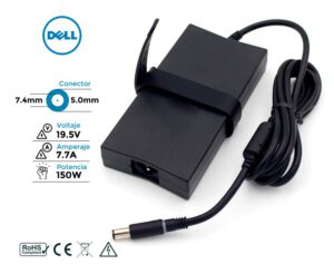 CARGADOR DELL 170W COMPATIBLE | 19.5V / 7.7A | 7.4 x 5.0mm
