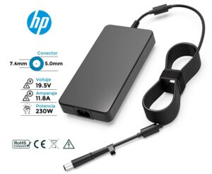 CARGADOR HP COMPATIBLE 230W | 19.5V / 11.8A | 7.4 x 5.0mm