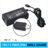CARGADOR ASUS COMPATIBLE | 19V / 1.75A | SMALL SQUARE | 33W