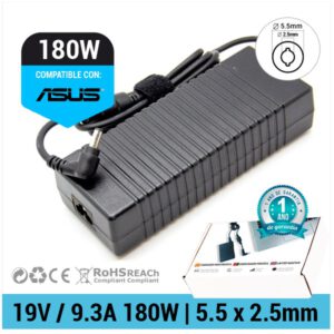 CARGADOR COMPATIBLE | 19V / 9.3A | 5.5 x 2.5mm | 180W