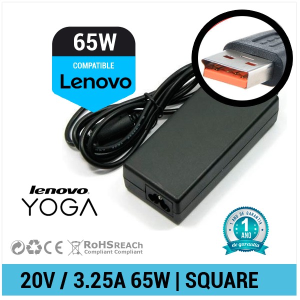 CARGADOR LENOVO COMPATIBLE YOGA 3 14 SERIES