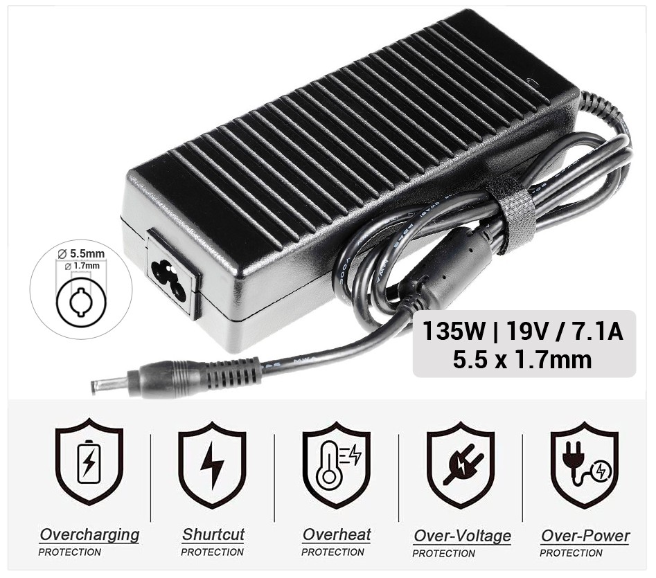 CARGADOR ACER COMPATIBLE NITRO 5 AN517-52 SERIES