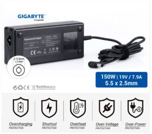 CARGADOR COMPATIBLE | 19V / 7.9A | 5.5 x 2.5mm | 150W
