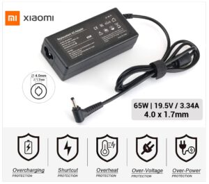 CARGADOR XIAOMI COMPATIBLE | 19.5V / 3.34A | 4.0 x 1.7mm | 65W