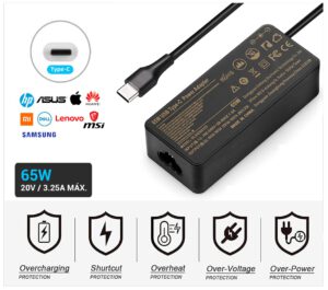CARGADOR COMPATIBLE 65W TIPO C