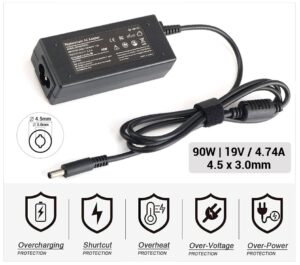 CARGADOR COMPATIBLE | 19V / 4.74A | 4.5 x 3.0mm | 90W