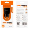 CARGADOR DE VIAJE DUAL 5V / 2100mAh | NEGRO
