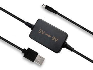 CONVERSOR 5V USB A 9V 5.5mmx2.1mm