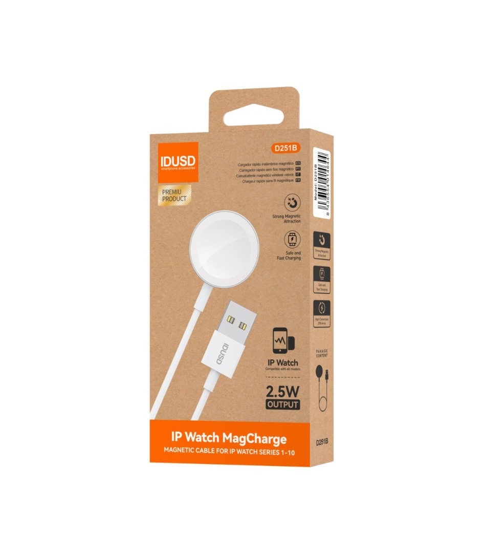 CARGADOR MAGNETICO ECO WATCH MAGCHARGE IDUSD D251B