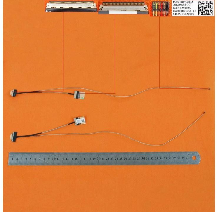 CABLE DE PANTALLA ASUS X556 A556U X556UJ X556UR F556U F556UA FL5900U 30PIN SIN TÁCTIL SERIES | 14005-01820000 1422-02590AS