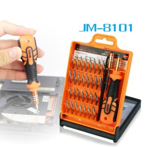 JUEGO DE DESTORNILLADOR 33 EN 1 ( HEX TORX MINI STAR ) JAKEMY JM-8101