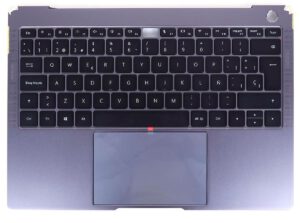 CARCASA SUPERIOR PALMREST CON TECLADO ESPAÑOL HUAWEI MATEBOOK X PROMACH-W29C W19LWX9 MACHD-WFE9 SERIES INCLUYE TOUCHPAD