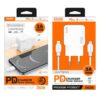 CARGADOR CARGA RAPIDA PD3.0 20W 3A USB-C + CABLE LIGHNTING 1.2M IDUSD D62B
