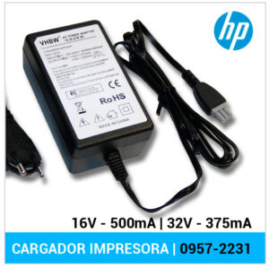 CARGADOR IMPRESORA HP | 0957-2231