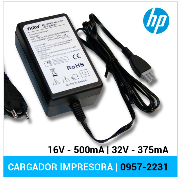 CARGADOR IMPRESORA HP | 0957-2231
