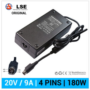 CARGADOR LI SHIN ORIGINAL 180W 20V / 9.0A | 4 PINS