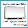 Pantalla 14.0" | HD LED SLIM | ASUS U46 | U47 | Q400A