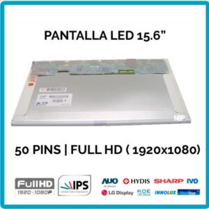 Pantalla 15.6" LED IPS | FULL HD | 50 PINS