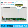 PANTALLA 14.0" | HD LED | 30 PINS