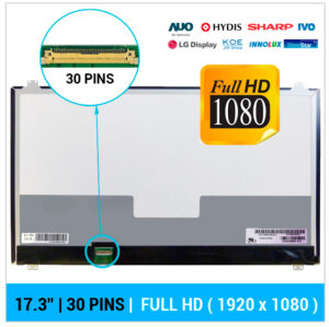 PANTALLA 17.3" LED SLIM FULL HD 30 PINS EDP IPS