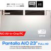 PANTALLA 23" FHD HP ELITEONE 800 G1 ALL IN ONE AIO SERIES | 735207-001 735208-001