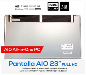 PANTALLA 23" FHD HP ELITEONE 800 G1 ALL IN ONE AIO SERIES | 735207-001 735208-001