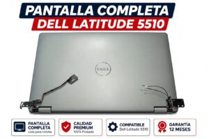 PANTALLA 15.6 FULL HD COMPLETA PORTATIL DELL LATITUDE 5510 SERIES