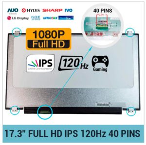 PANTALLA 17.3" MSI WT75 8SM 8SK 8SL SERIES