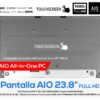 PANTALLA 23.8" FULL HD TACTIL AIO LG LM238WF5-SSE5 LM238WF5(SS)(E5)