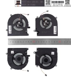 PAR DE VENTILADORES CPU+GPU HP OMEN 15-EK 15-EN SERIES | M04215-001 M04216-001 M04217-001 M04218-001 ( MODELO CON MOTOR DE 12V )