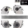 PAR DE VENTILADORES CPU + GPU LENOVO YOGA 530-14IKB 530-14ISK 530-14ARR FLEX 6-14IKB SERIES | DFS150705BR0T FKJH DFS150705AF0T FKGH