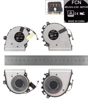 PAR DE VENTILADORES CPU + GPU LENOVO YOGA 530-14IKB 530-14ISK 530-14ARR FLEX 6-14IKB SERIES | DFS150705BR0T FKJH DFS150705AF0T FKGH