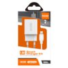 CARGADOR SMART CHARGER 5V 1.5A 7.5W + CABLE LIGHNTING