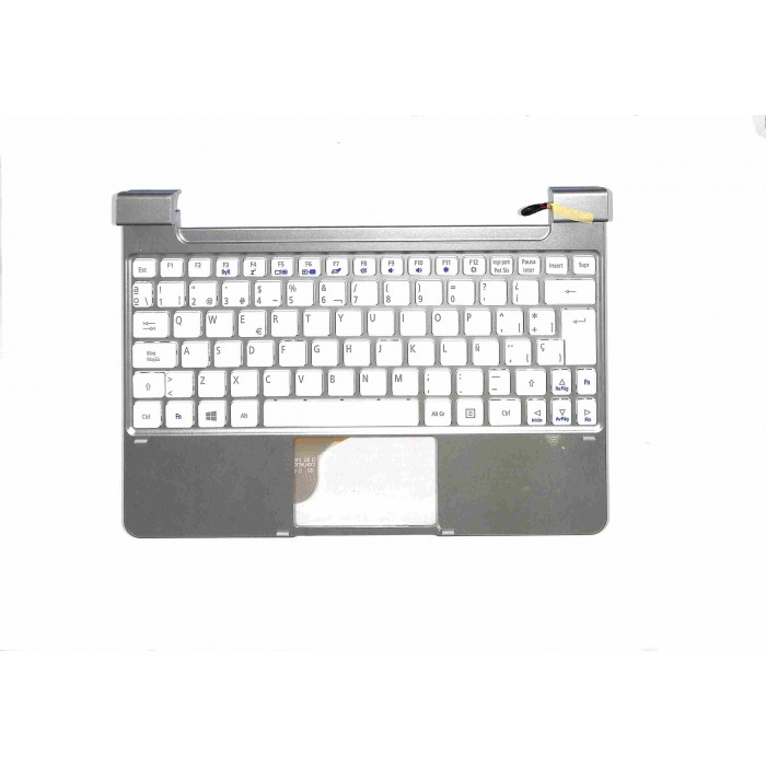 TECLADO ESPAÑOL ACER ICONIA W510 W511 SERIES BLANCO COMPLETO CON CARCASA | 60.L0MN5.016