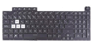 TECLADO ASUS ROG STRIX G531 G531G G531GD G531GT G531GU G531GV G531GW G512L G512LI G512LU G512LV G512LW SERIES RETROILUMINADO